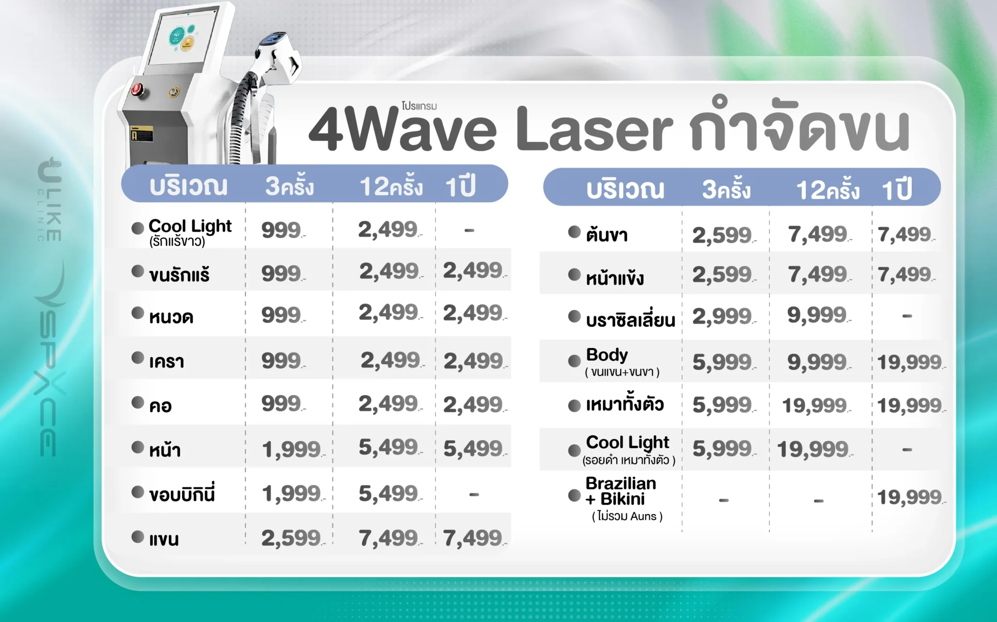Beauty MENU 2025 LASER-04 - Petch Jns_11zon